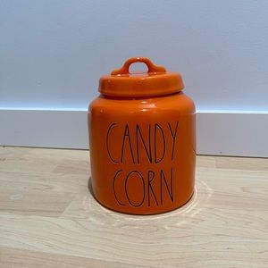 Rae Dunn Candy Corn Canister New